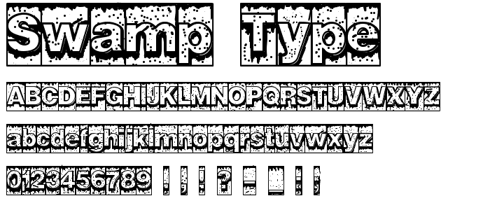 Swamp Type font